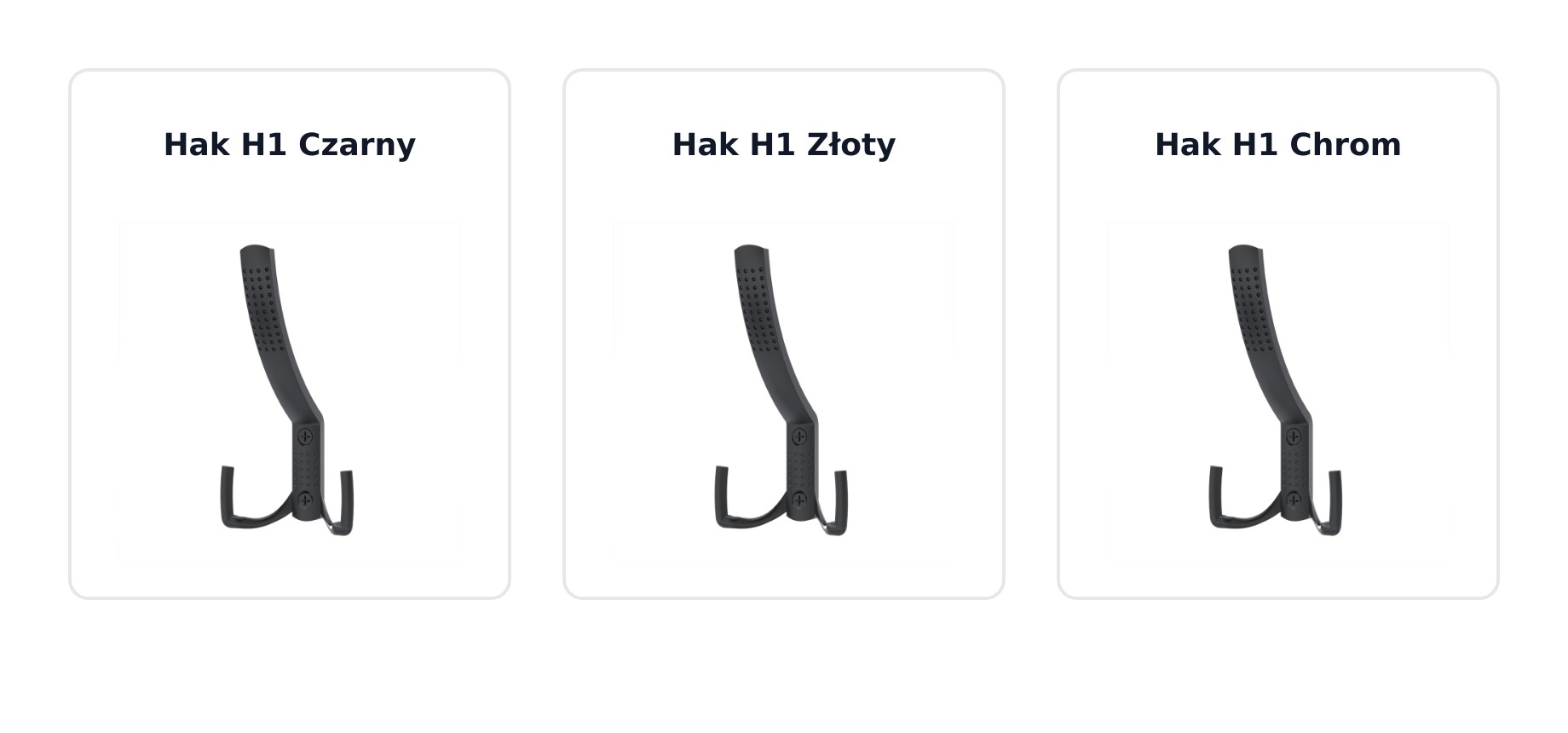 Haki wieszaka K23 - grid3