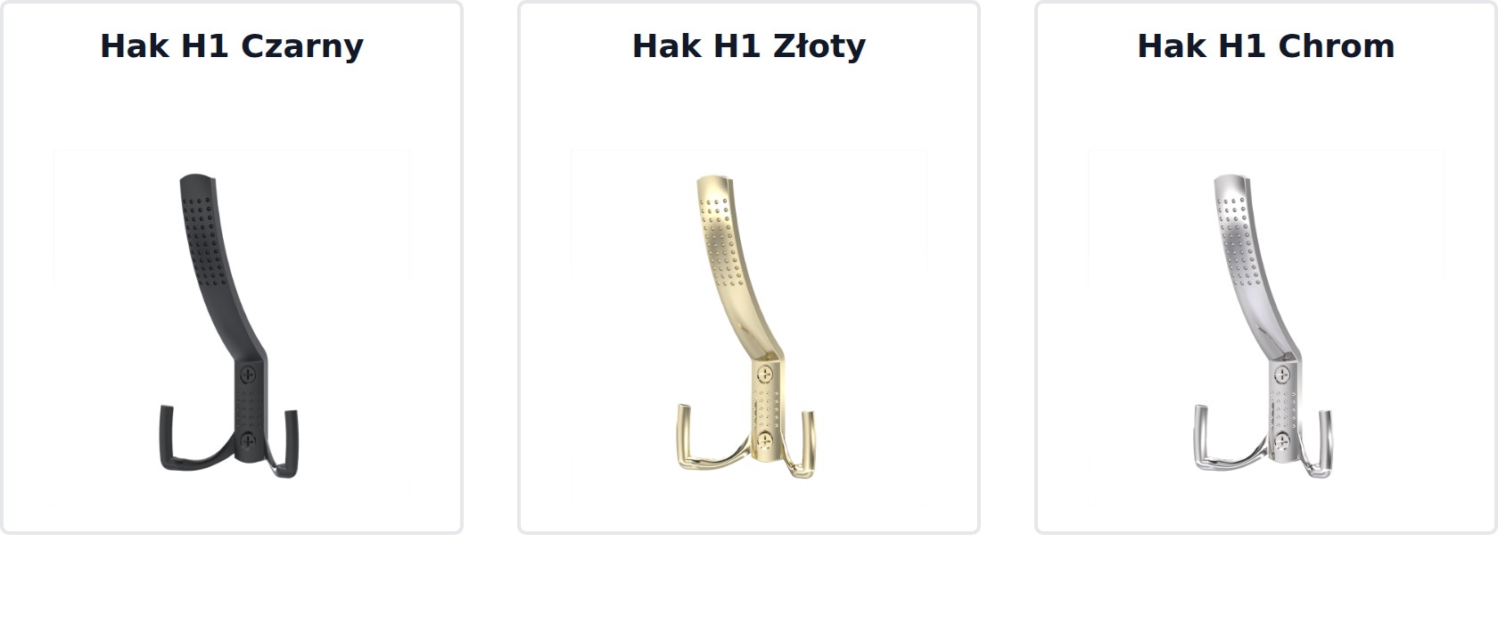 Haki wieszaka 1