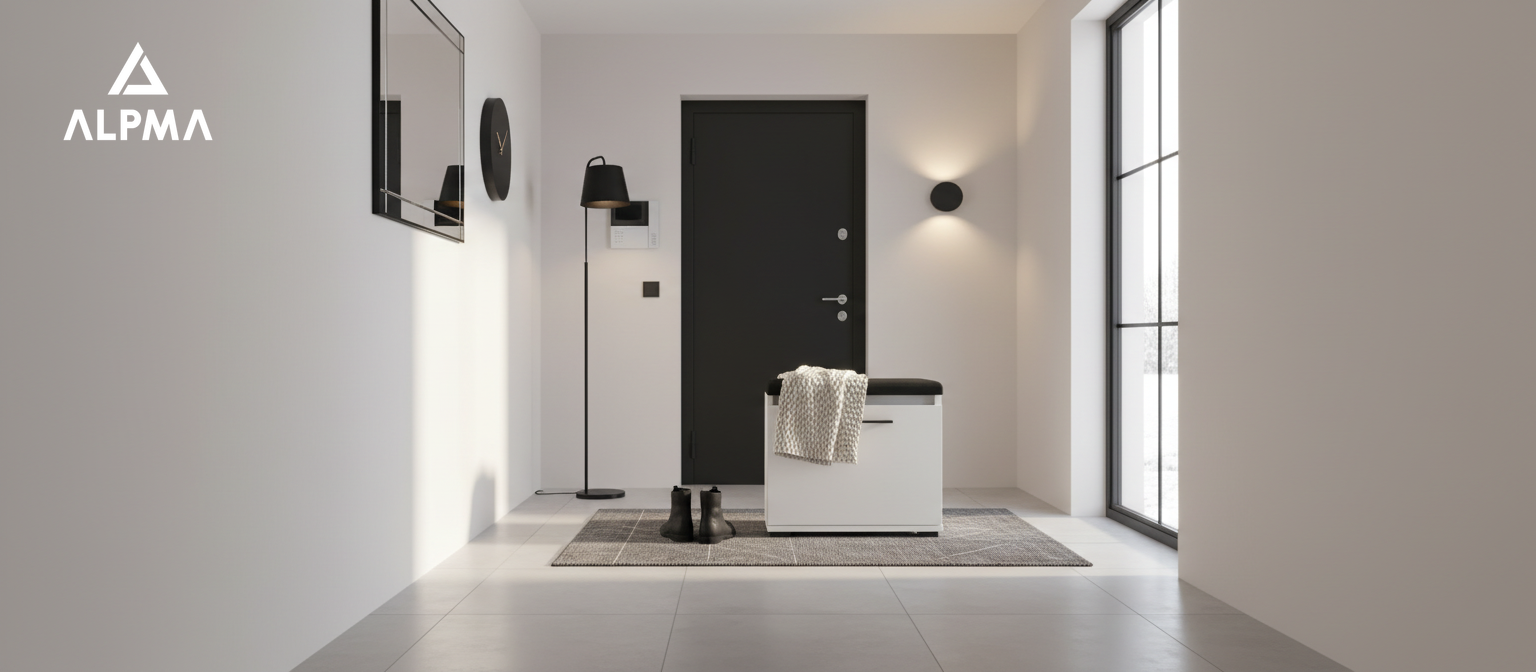 Szafka na buty VB 50×36×45 cm z siedziskiem i schowkiem D2N1 BIALY - zdjęcie 5