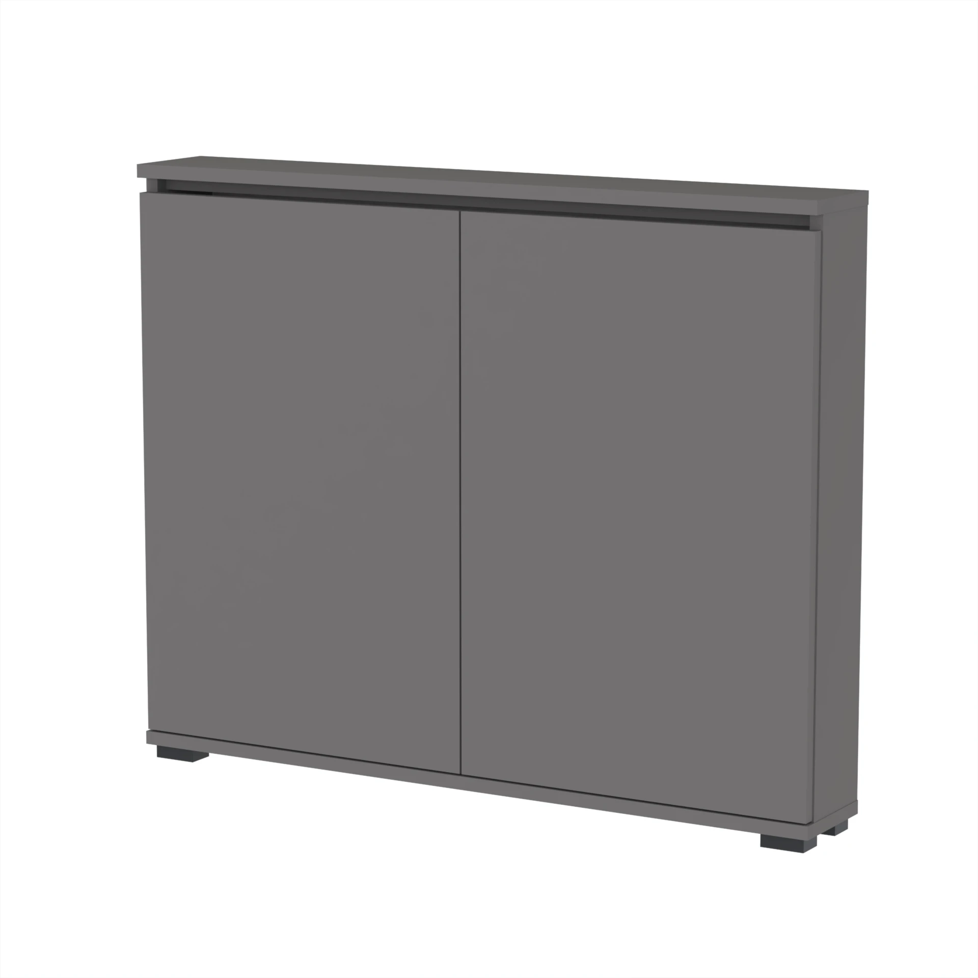 Komoda BINI 100×36×82 cm D1N1 ANTRACYT