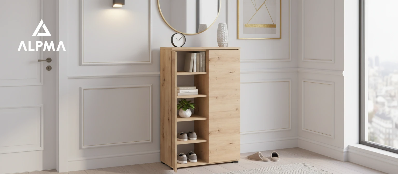 Komoda szafka NEX 60×30×124 cm sypialnia salon przedpokój D1N1 ARTISAN - zdjęcie 4