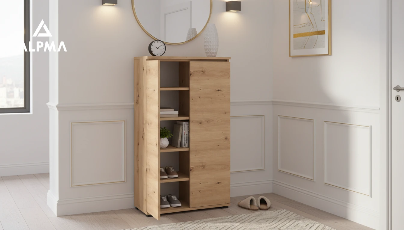 Komoda szafka NEX 60×30×124 cm sypialnia salon przedpokój D1N1 ARTISAN - zdjęcie 5