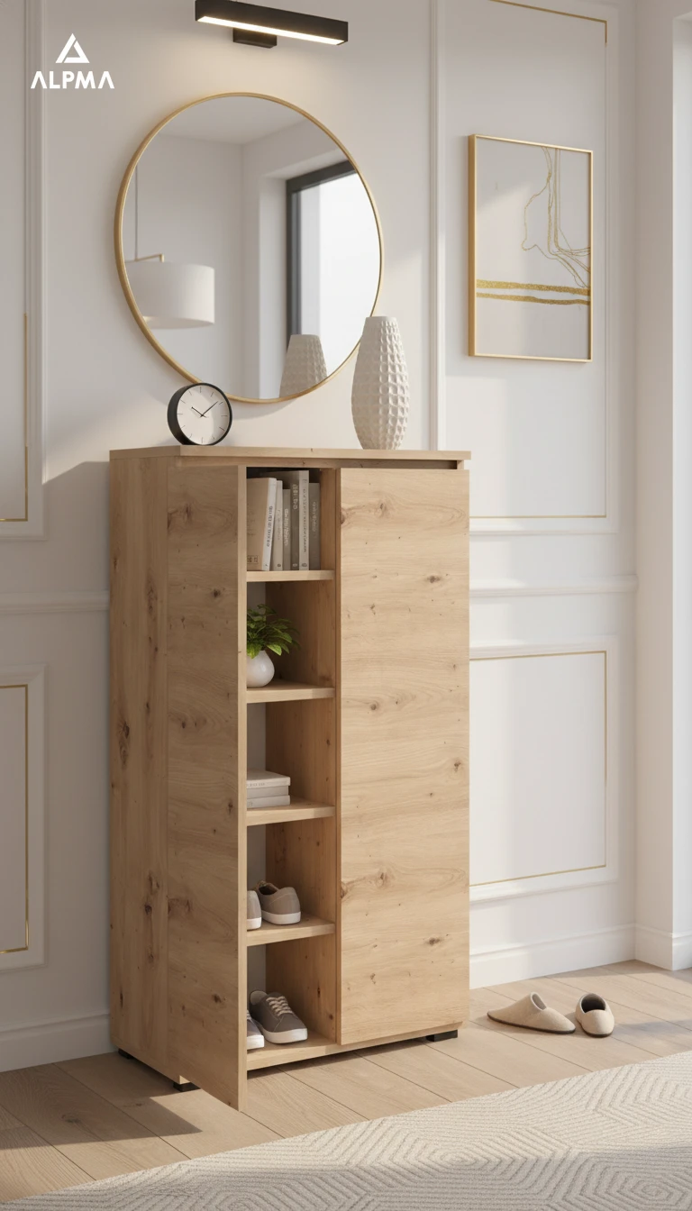 Komoda szafka NEX 60×30×124 cm sypialnia salon przedpokój D1N1 ARTISAN - zdjęcie 2